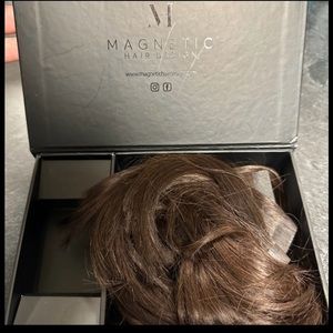 New Magnetic Hair Design Dark Chocolate 18 inch Full Magnetic Extension Set